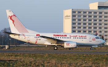 
Tunisie- France : Sortie de piste d'un avion de Tunisair à l'aéroport d'Orly