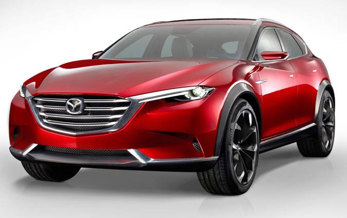 Koeru, le concept de crossover Mazda prfigurant l'un des modles de la future gamme