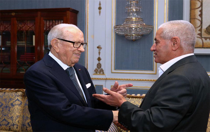 Tunisie - Bji Cad Essebsi reoit Houcine Abassi