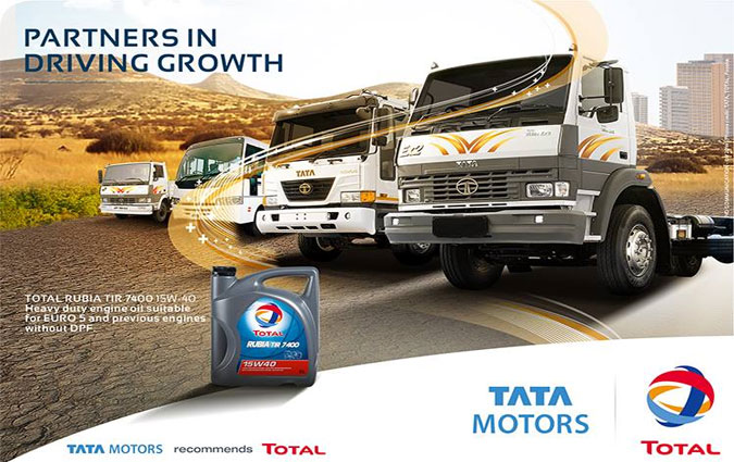 Tata Motors et Total Lubrifiants signent un accord de partenariat mondial