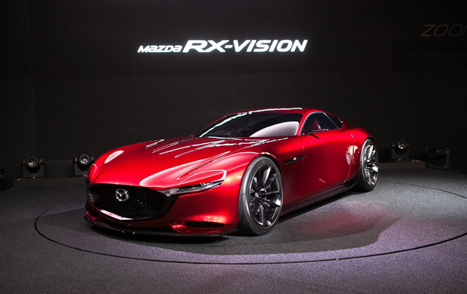 Mazda dvoile un concept de voiture de sport  moteur rotatif  Tokyo
