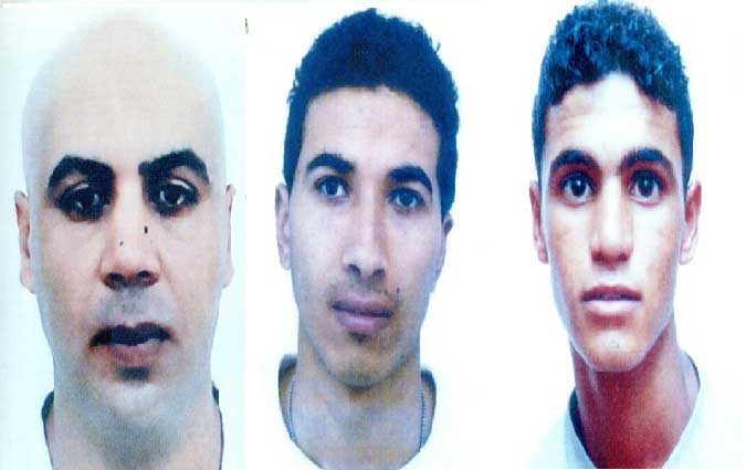 Urgent - Avis de recherche contre trois dangereux terroristes de Sousse