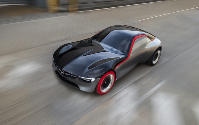 GT Concept, le coup sportif prfigurant l'Opel de demain

