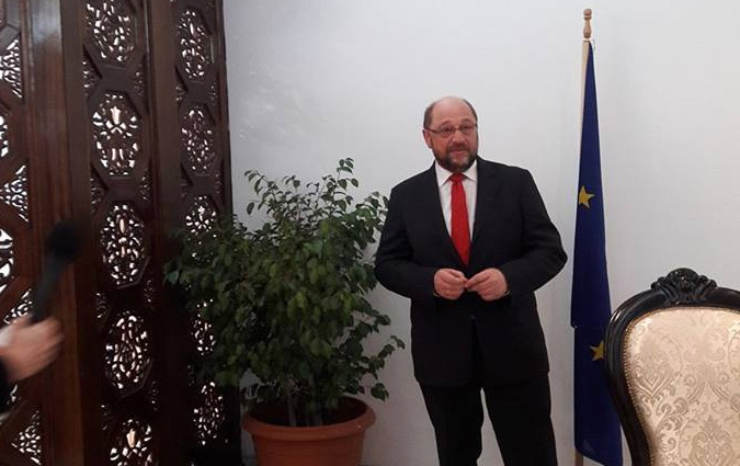 Martin Schulz : Je plaiderai pour l'insertion des jeunes dans les projets europens
