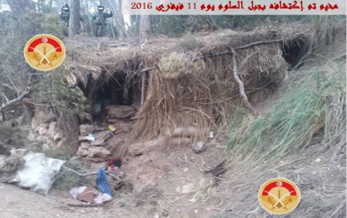 En photos : Dcouverte d'un deuxime camp terroriste au Mont Salloum
