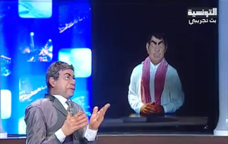 Tunisie - Les guignols de Ben Ali et Caïed Essebsi dans une émission de télé