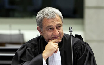 Portrait d'Akram Azoury, avocat de Ben Ali