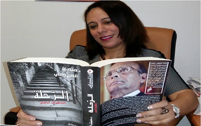 Quand Sihem Badi fait, encore, de la pub pour Moncef Marzouki...