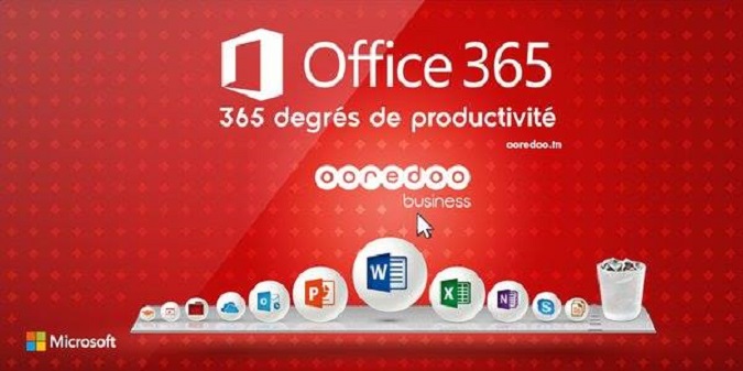 Microsoft Office 365, dsormais disponible pour les PME et PMI sur le Cloud d'Ooredoo Business