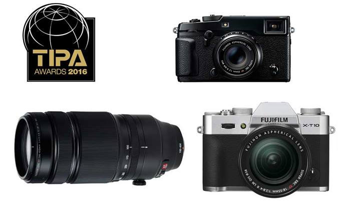 Fujifilm reoit 3 TIPA Awards 2016