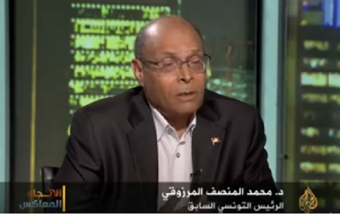 Moncef Marzouki sur Al Jazeera value le Printemps arabe