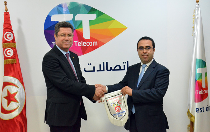 Tunisie Telecom sponsor de l'quipe tunisienne aux jeux olympiques de Rio 2016
