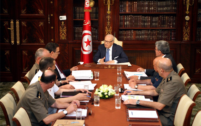 Bji Cad Essebsi prside le Conseil suprieur des forces armes
