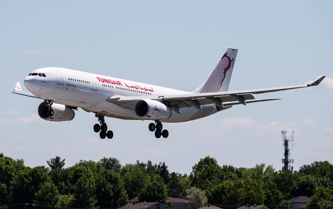 Atterrissage d'urgence d'un avion Tunisair  Nice