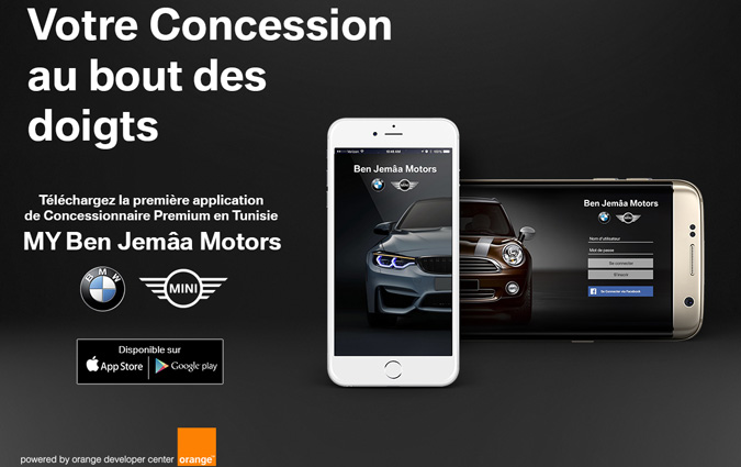 Ben Jema Motors et Orange lancent une application pour les clients de BMW en Tunisie