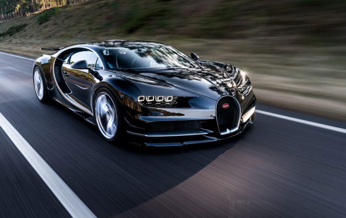 La Bugatti Chiron prsente pour la premire fois aux Franais aux 24 Heures du Mans