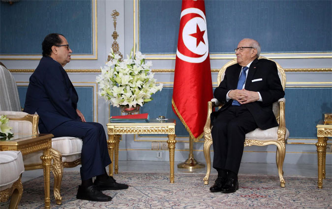 Bji Cad Essebsi reoit Noureddine Hached
