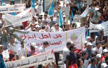 Tunisie - Une marche pour la liberté et un « Dégage » pour Al Jazeera