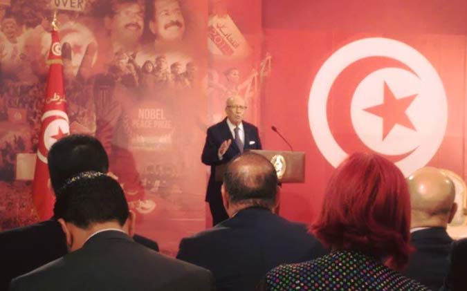 L'accord de Carthage sign, Bji Cad Essebsi flicite les Tunisiens
