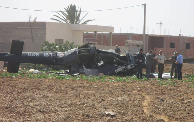 Deux dcs dans le crash d'un hlicoptre militaire  Sfax