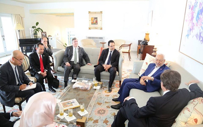 Rached Ghannouchi rencontre Tony Blinken