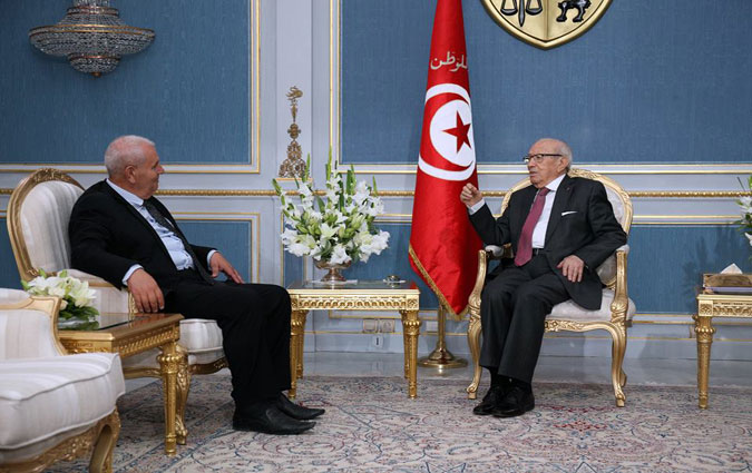 Bji Cad Essebsi reoit l'lu Mustapha Ben Ahmed