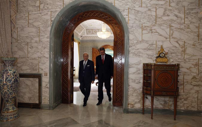 Habib Essid fait ses adieux  Bji Cad Essebsi
