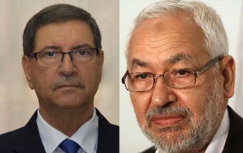 La pique de Habib Essid  Rached Ghannouchi
