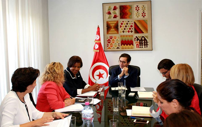 Fadhel Abdelkefi rencontre la directrice MENA de la Banque mondiale