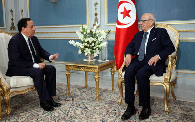 Bji Cad Essebsi reoit Khemaies Jhinaoui  Carthage
