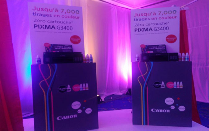 Media Diffusion lance sur le march tunisien la gamme PIXMA G Series de Canon