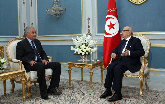 Bji Cad Essebsi reoit le btonnier de l'Ordre des avocats
