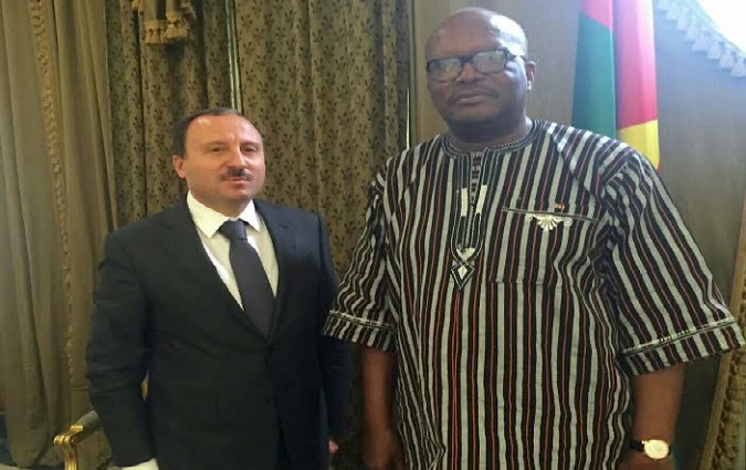 Burkina Faso - Rencontre entre le prsident burkinab et une dlgation d'hommes d'affaires tunisiens