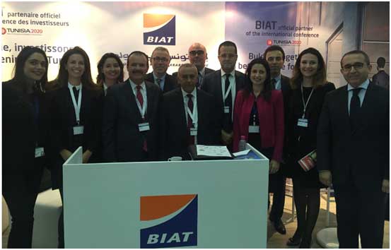 BIAT, partenaire officiel de Tunisia 2020, au service des investisseurs et de l'conomie tunisienne