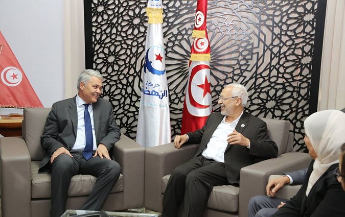 Rached Ghannouchi reoit une dlgation d'avocats conduite par Ameur Mehrezi