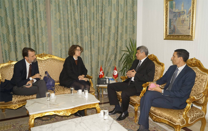 La restitution des fonds spolis, objet d'une rencontre entre Ghazi Jeribi et l'ambassadrice Suisse 