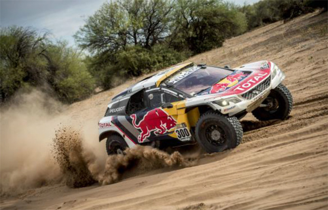 Les Peugeot 3008DKR signent un tripl historique au Dakar 2017

