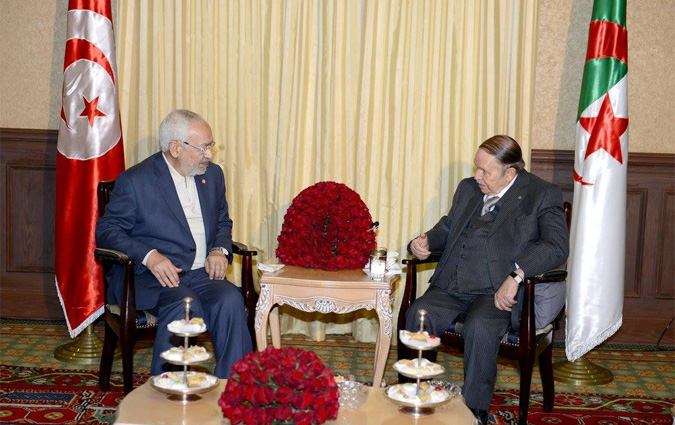 Abdelaziz Bouteflika reoit Rached Ghannouchi