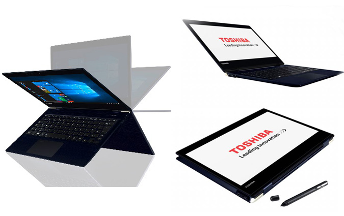 Portg X20W-D, le nouveau PC portable professionnel 2-en-1 convertible de Toshiba


