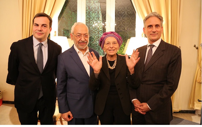 Rached Ghannouchi invit d'honneur  la runion de dialogue du Conseil europen des relations internationales 