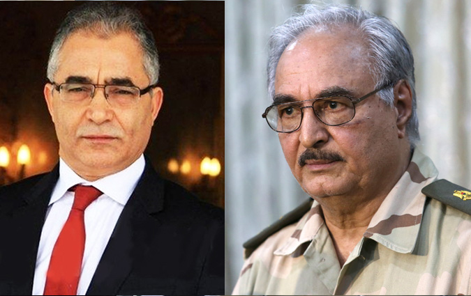 Mohsen Marzouk rencontre Khalifa Haftar  Benghazi

