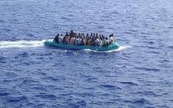 Tunisie - Sauvetage de 83 migrants clandestins au large de Zarziz