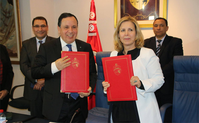 Diplomatie conomique : signature d'un accord entre les ministres du Tourisme et des Affaires trangres 