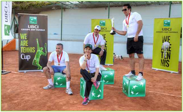 UBCI organise sa 2me dition du tournoi  We Are Tennis Cup 

