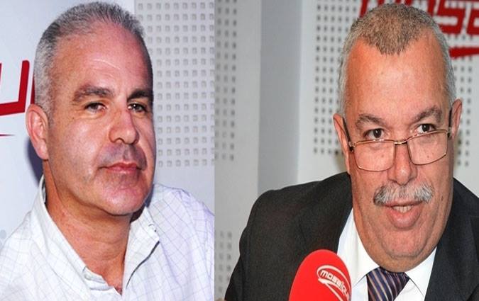 Altercation verbale entre Noureddine Bhiri et Sami Daboussi en direct

