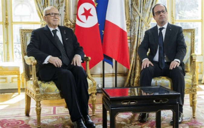 Attaque des Champs-Elyses  Bji Cad Essebsi prsente ses condolances  Franois Hollande