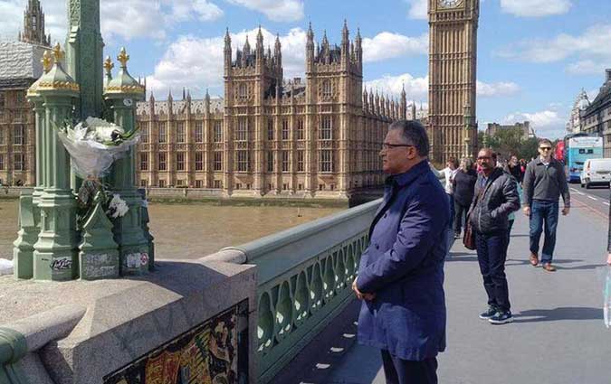 Mohsen Marzouk se recueille  Londres

