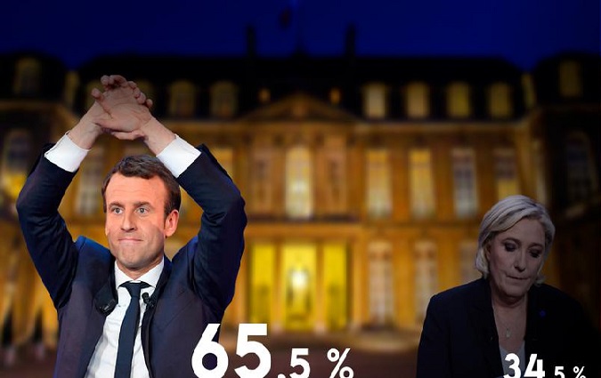Emmanuel Macron nouveau prsident franais