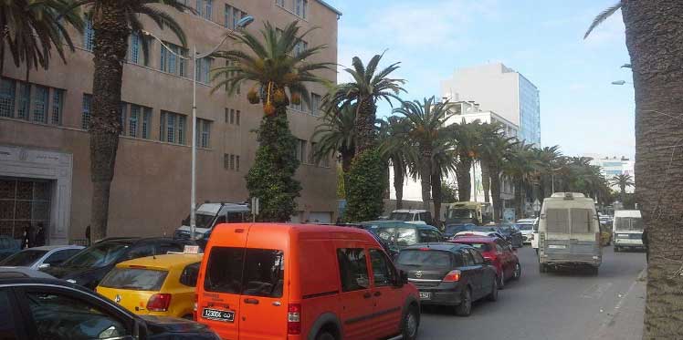 Avortement d'un acte terroriste  l'avenue Mohamed V  Tunis