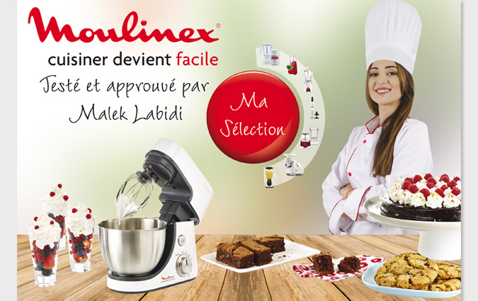 Moulinex Tunisie scelle sa collaboration avec le Chef cuisinier Malek Labidi